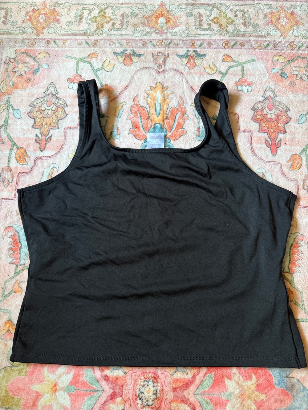NOBO Black Scoop Neck Tank Top